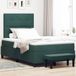 Maison Exclusive - Boxspringbed met kussens, vert foncé, 190 x 120 cm, velours