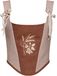 VIADALINNO Golden Wheat Corset bruin