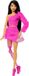 Barbie Deluxe Stijl - Roze set met topje en rok - Barbiepop met beenprothese