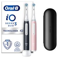 Oral-B iO 3 Elektrische Tandenborstel Duo - Zwart en Roze