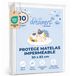 Dreamzie Protège-matelas bébé 50x83+15 imperméable Oeko-Tex
