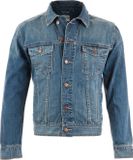 Wrangler CLASSIC JACKET Heren Jeans - MID STONE - Maat 3XL