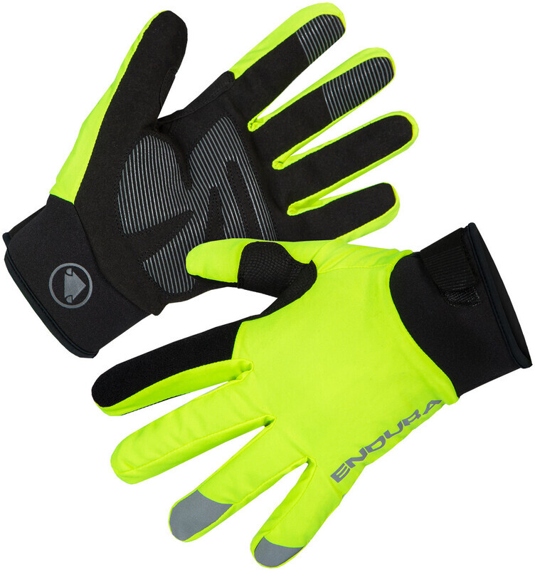 Endura Strike Handschoenen Heren, neon yellow