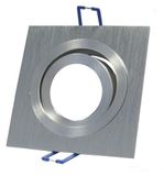 Vierkante inbouwring van aluminium