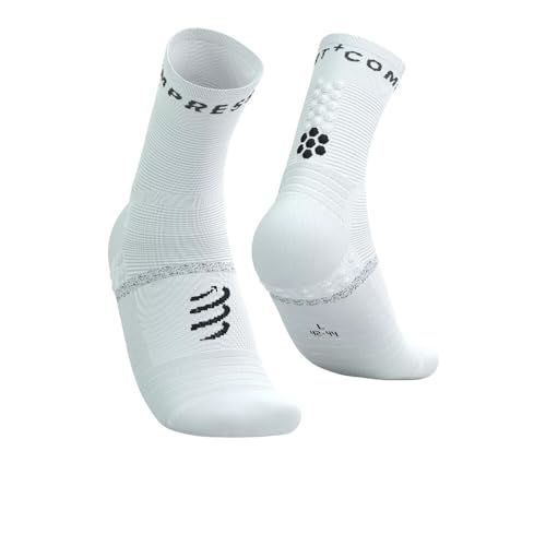 Compressport Pro Marathon sportsokken, wit