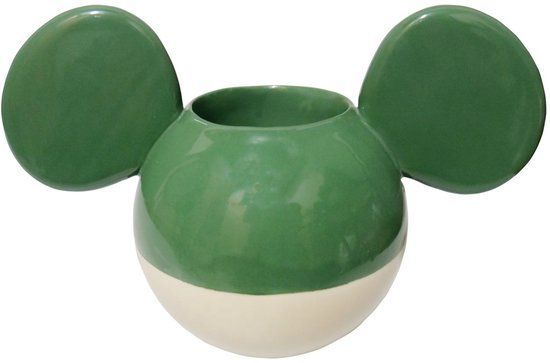 Disney 3D Flower Pot Mickey Green 5 Cm 20x11x12 cm