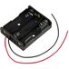TRU COMPONENTS TC-13220624 Support de batterie Nombre de cellules: 3 AA (penlite) Câble (l x L x H) 57,8 x 46,5 x 15 mm