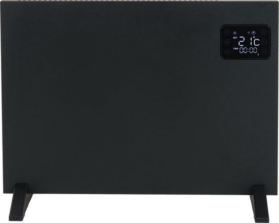 Eurom Alutherm 800XS Wifi Black Convector Heater - 800W - 32m3