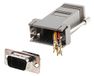 Adapter RS Pro Adapter Sub-D 9-weg naar RJ45-aansluiting