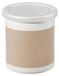 ASA Selection pot de stockage pour tableau noir, couleur nude, diamètre 6,5 cm, hauteur 7 cm