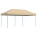 Syfax Partytent Partytent inklapbaar pop-up 580x292x315 cm beige