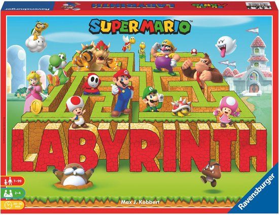 Ravensburger Super Mario Labyrinth - Bordspel - 7+ jaar