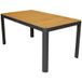 Qopps Tuintafel Mikos - Teak - Rechthoek - 160 cm