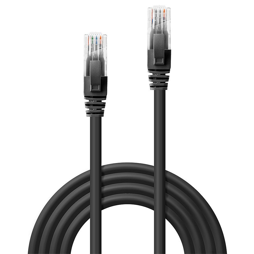 LINDY 48079 Netwerkkabel - 3 m - Zwart