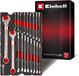 Einhell 370521 E-Case Ring-steeksleutelset 19-delig