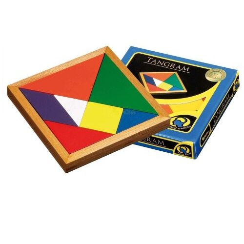 Philos Tangram - Houten Puzzel - Meerkleurig - 2018