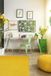 Bol Premium Tapis d'herbe artificielle JAUNE 133CM x 200CM
