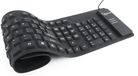 Gembird KB-109F-B - Siliconen - QWERTY - US Layout - Zwart