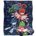 PJ Masks PJ Group Attack Kids Silky Touch deken, 152 x 127 cm