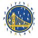 Iconic Puzzles Golden State Warriors Logo Puzzel van hout, officieel gelicentieerd NBA, 100% duurzaam, cadeau voor volwassenen en kinderen, maat S, 150 stukjes