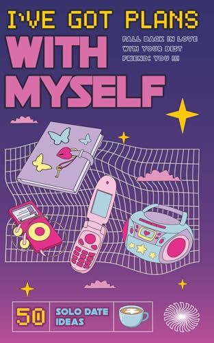 50 SOLO DATE IDEAS Retro 90s Cyber Punk Journal