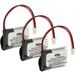 Vhbw 3x Batteries Compatible Avec Drft Modèle Rc