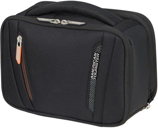 American Tourister Wanderlite Wash Bag Uitbreidbaar - Shadow Black