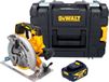 DeWalt DCS 570 NT accu-handcirkelzaag 18 V 184 mm borstelloos + 1x accu 4,0 Ah + TSTAK - zonder oplader