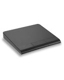 Perixx PERIPAD-706 Draadloos Slim Touchpad, Bluetooth voor meerdere apparaten en RF 2,4 G, oplaadbaar, USB-C oplaadbaar, groot formaat, 13,5 x 11,6 x 1,4 cm, zwart
