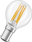 Osram LED-lamp Star Globe P40 Filament, 2700 K warm wit, 3,4 W, B15d, helder, 470 lm