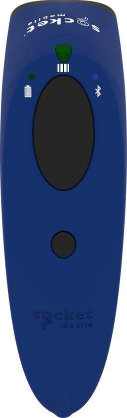 Socket Mobile S720 Draagbare streepjescodelezer 1D/2D Lineair Blauw