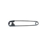 RAYHER 2116721 veiligheidsspelden, 19 mm, 0,65 mm diameter, doos 50 g, 258 stuks, platina