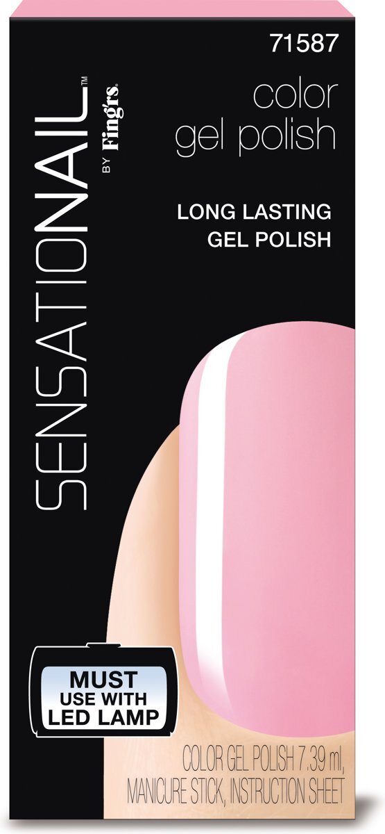 Sensationail SensatioNail Gel Lak Pink Chiffon