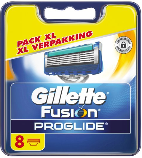 Gillette Fusion Scheermesjes Proglide Flexball Manual 8 st