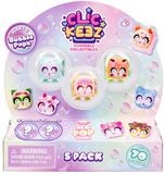 Bizak Clickeez Pak 5 Serie 3 Roze Kinderen