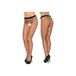 Roxana TA-776656BLKLXL visnet panty's, grote mazen, doorzichtig, goede pasvorm, maat L/XL