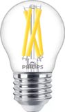 Philips Hue Philips LED Kogellamp Transparant - 40W - E27 - Dimbaar