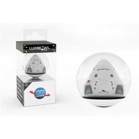 Lumibowl Space X logo Crew draak verbonden beeldje