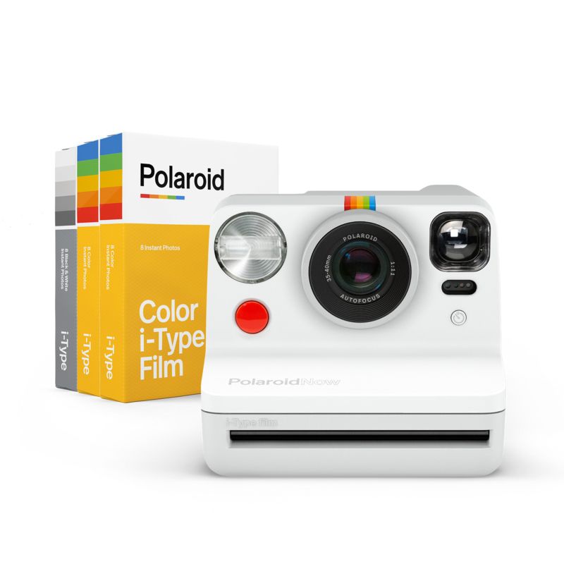 Polaroid Now Instant Camera - White