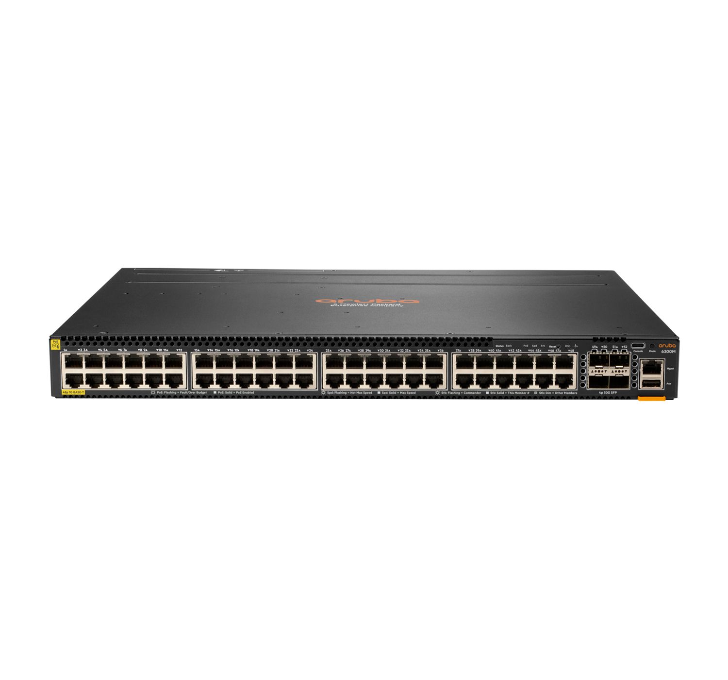 Aruba 6300M 48-Port Gigabit Ethernet PoE Switch