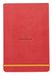 RHODIA Rhodiarama 194367C Notitieboek, koraal, A6, gelinieerd, 192 pagina's afneembaar, licht papier, ivoorkleurig, 90 g/m², bladwijzer, elastische sluiting, omslag van kunstleer