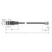 Turck 6629933 Sensor/actuator aansluitkabel M12 Aantal polen (sensoren): 5 2 m 1 stuk(s) Piece
