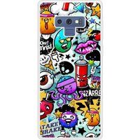 Samsung Galaxy Note Graffiti 2 Verstevigd hoesje met sublimatie bedrukking