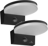 Maclean Wandlamp LED Buitenlamp met PIR Bewegingsmelder