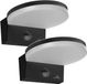 Maclean Lampe murale LED Lampe d'extérieur avec détecteur de mouvement PIR