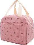 Merkloos Roze Bloemen Koelrugzak - Picknicktas - Lunchtas