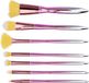 Merkloos Schmink penselen - kwasten setje - 7x stuks - Cosmetica en schmink - synthetisch