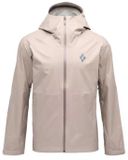 Black Diamond Fineline Stretch Shell Jas Beige M Man