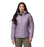 Columbia Dames Powder Lite 2 jas met capuchon, puffer jas met capuchon, Shale Purple, XS