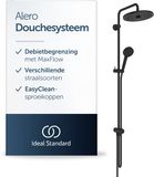 Ideal Standard Alero système de douche pour montage apparent – Noir mat